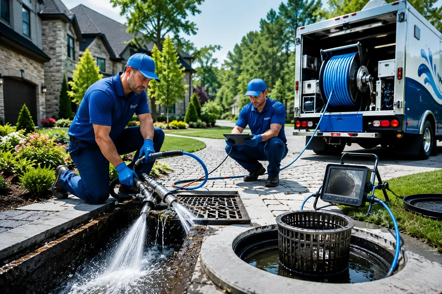Local outdoor drain cleaning professionals in Hulbert, MI