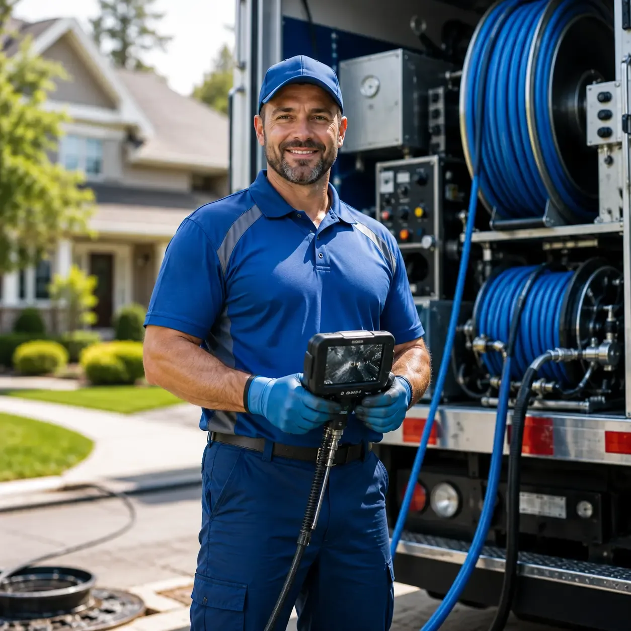 Local outdoor drain cleaning specialists in Hulbert, MI